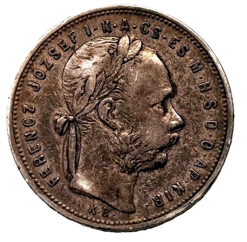 Forint 1881 ungarn franz - 1,