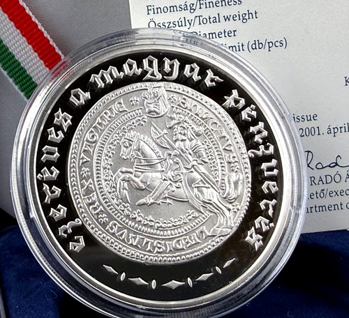 Ungarn 3000 forint 2001 - ungarn, silber