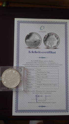 Silbermünze ungarn 5000 - silbermünze,
