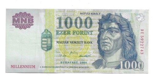 1000 forint 2000 ungarn - ungarn, 185