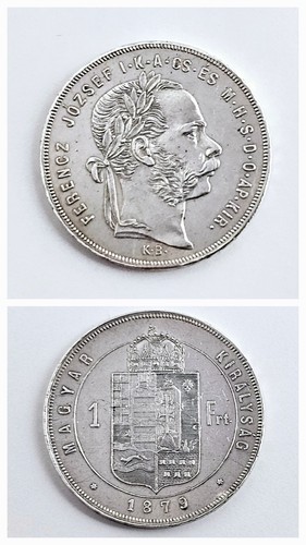 Ungarn forint 1879 - forint,
