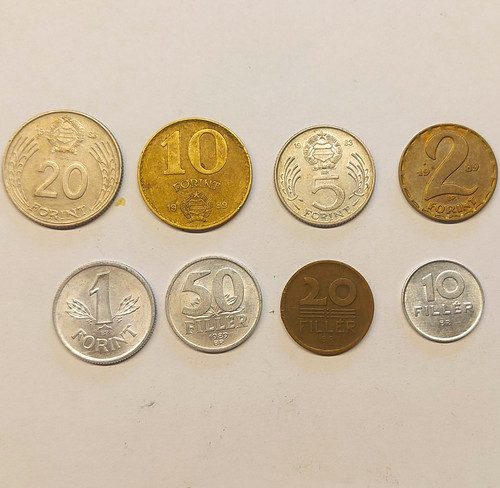 Ungarn forint fillér münzlot - ungarn, forint/fillér