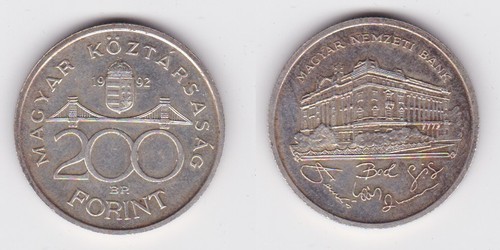 200 forint silber münze - 200,