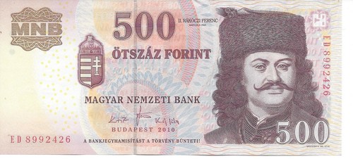 Geldschein banknote ungarn - geldschein,