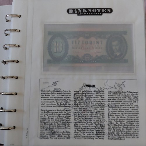 Banknoten der welt ungarn - welt,