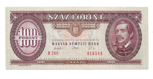 100 forint 1992 ungarn - 1992,