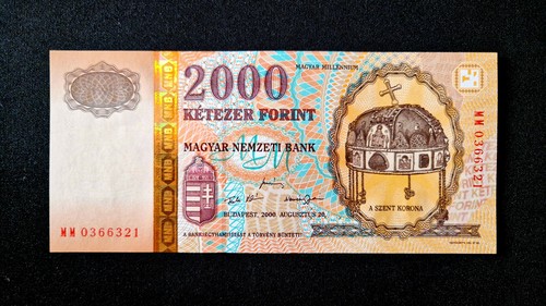 Ungarn 2000 forint rarität - 2000,