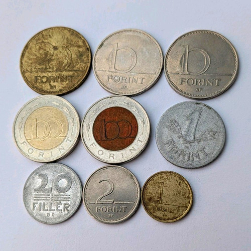 Ungarn münzlot forint filler - münzlot, forint/filler
