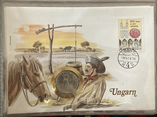 Ungarn münze numisbrief coin - ungarn,