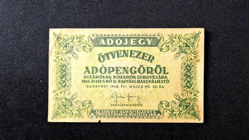 Ungarn 50000 adòpengö - 50000,