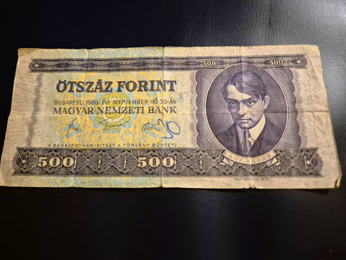 Ungarn 500 forint banknote - 500,