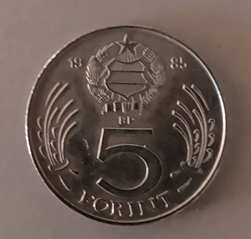 Ungarn forint 1985 münze - 5,