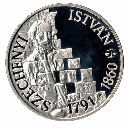 Ungarn 500 forint 1991 silber - 500,