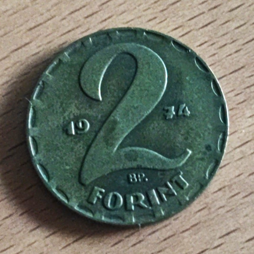 Ungarn forint 1974 - 2, magyar